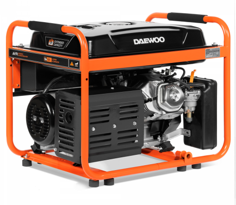Бензиновый генератор DAEWOO GDA 6500E (5.5 кВт Макс, 5 кВт Ном, AVR, Электростарт/Ручной, Бак 30л) [3]