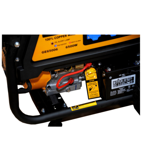Бензиновый генератор INGCO GE65006 6.5 кВт – Надёжный резервный источник питания для дома, стройки или дачи! [3]