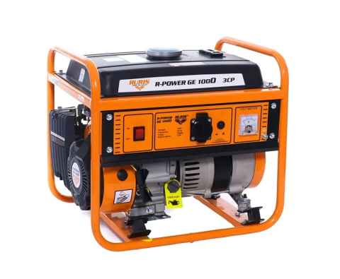 Generatoare - Generator pe benzină Ruris R-Power GE1000 Industrial – 1 kW nominal, compact și economic – Energie portabilă pentru casă, camping sau cabană!