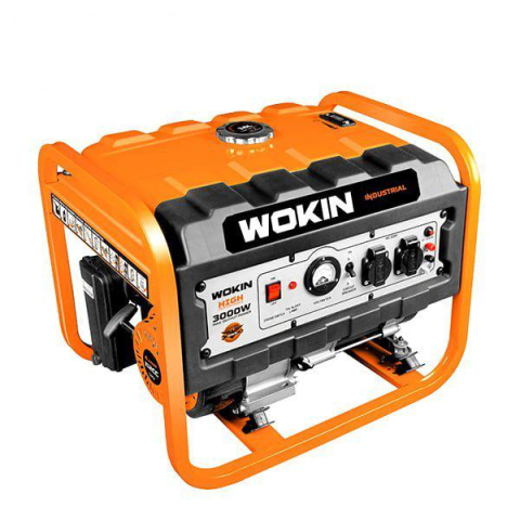 Casa și grădina - Generator pe benzină Wokin 3000 W – 3 kW maxim, 2.8 kW nominal – Putere stabilă și autonomie lungă pentru casă, șantier sau cabană!