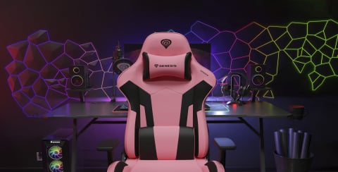Genesis Chair Nitro 720 Pink-Black [2]