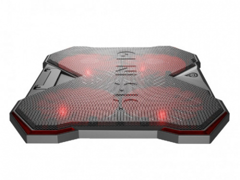 Genesis Cooling Pad Oxid 260, 4 Fans, for 15,6" - 17.3" 2 USB, Led Light [2]