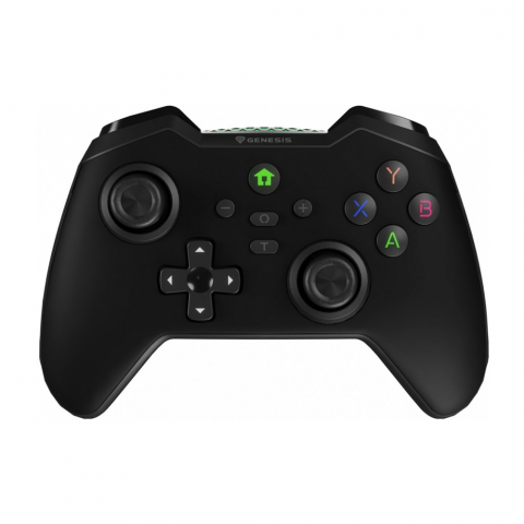Gaming - Genesis Gamepad Mangan 400 Wireless (for PC/Switch/Mobile), Black