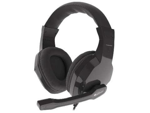 Gaming - Casti gaming Genesis Argon 100, Stereo, Negru