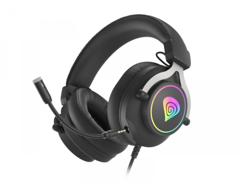 Gaming - Casti gaming Genesis Neon 750, Negru