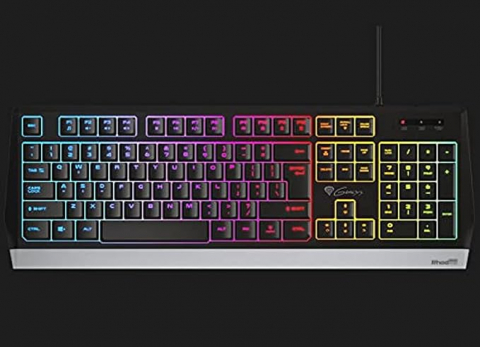 Genesis Keyboard Rhod 300, RGB, US Layout, RGB Backlight [1]