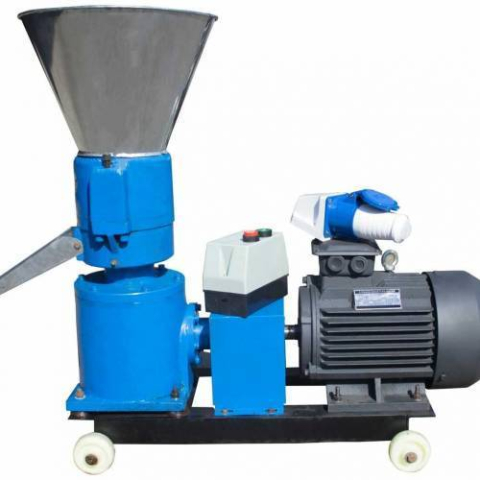 Granulator de furaje și cereale KL-150 (4 kW, 380V, Reductor, Max. 150 kg/h) [2]