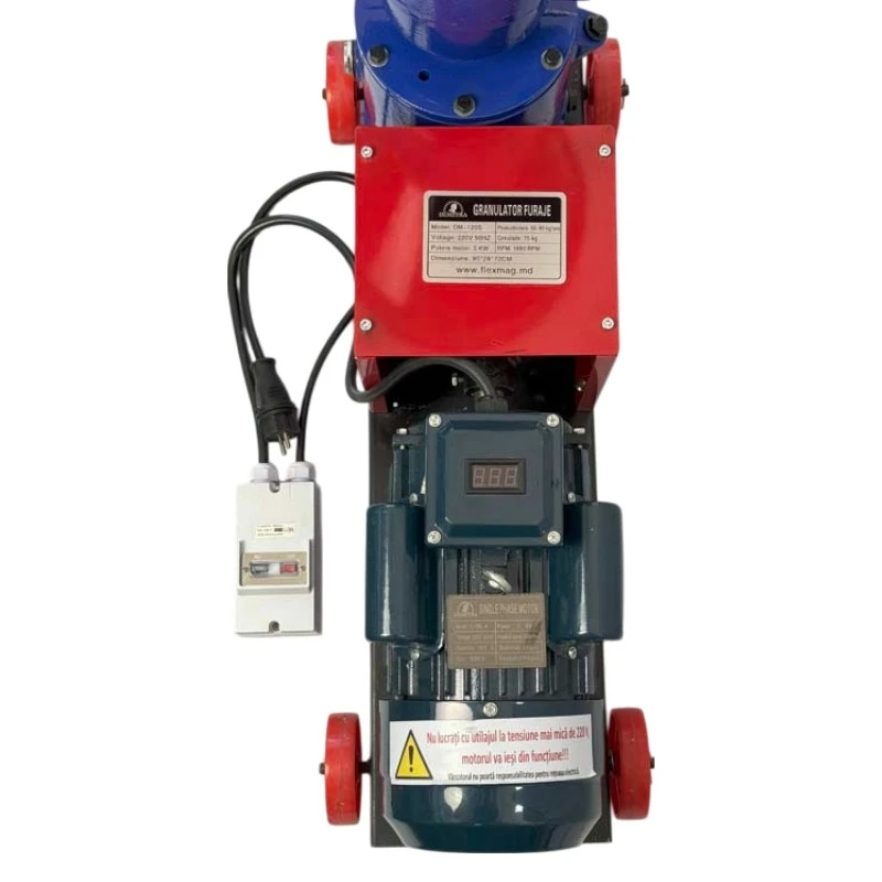 Гранулятор Demetra DM-120S с мотором + 3 матрицы – профессиональные гранулы 60–80 кг/час! [3]