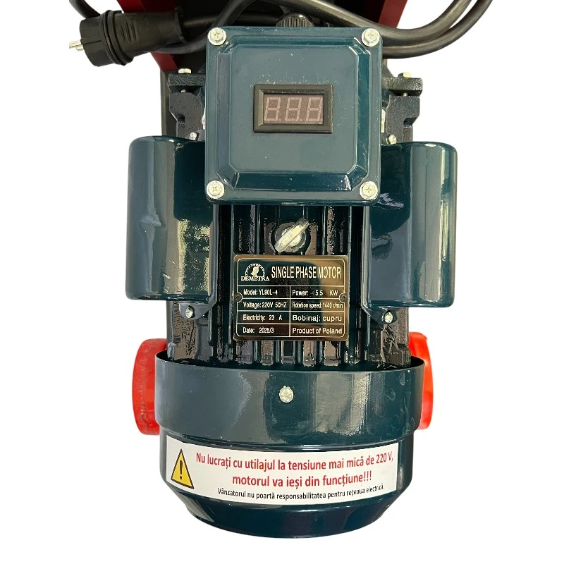 Granulator furaje Demetra DM-160RM – Motor 5.5 kW Inclus – 220 V – Capacitate Maximă pentru Fermieri Serioși [6]