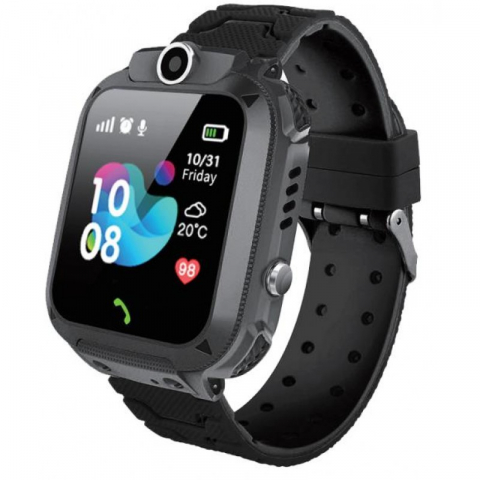 Ceasuri inteligente pentru copii - Ceas inteligent pentru copii XO H100 2G Black- Siguranță și tehnologie de bază într-un design prietenos și funcțional!