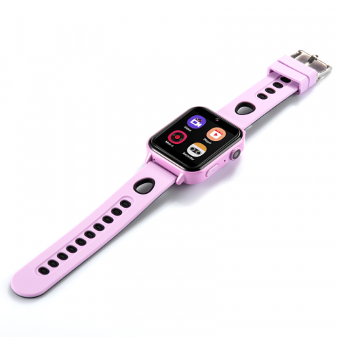 H120 puzzle entertainment children's pure game smartwatch1.54'54mm Purple [1]