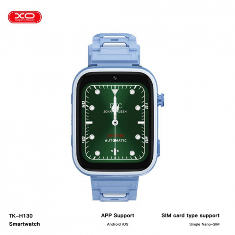 Electronice - H130 GPS Kids Smart 4G Watch 51.2mm Blue