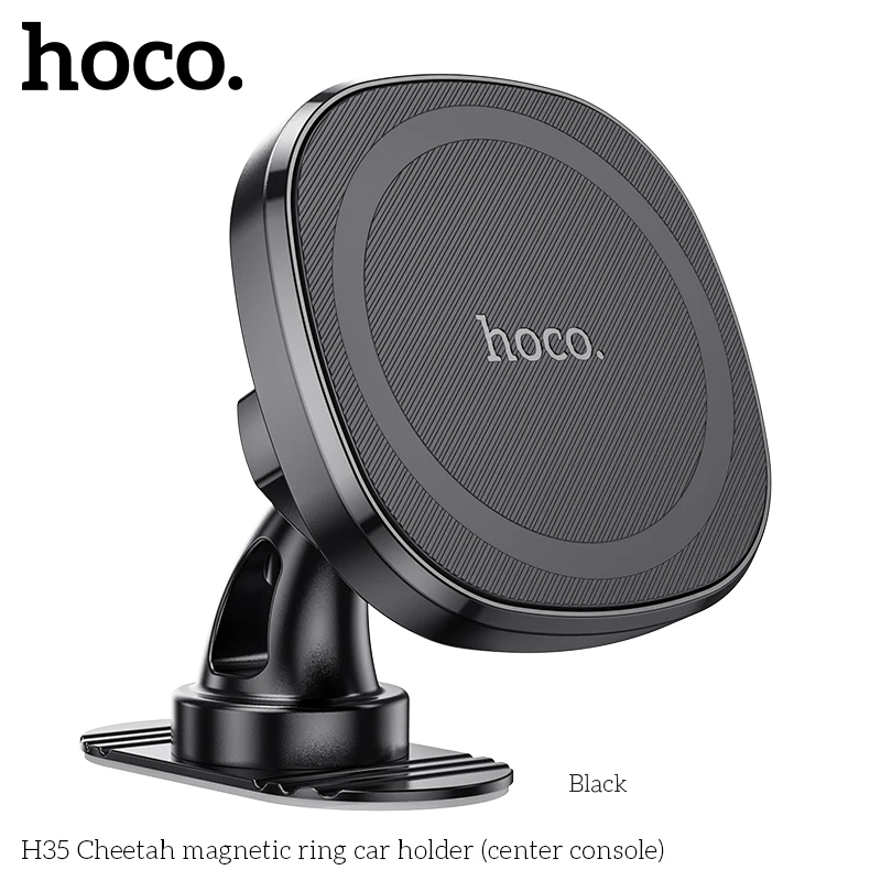 Telefoane - H35 Cheetah magnetic ring car holder(center console)