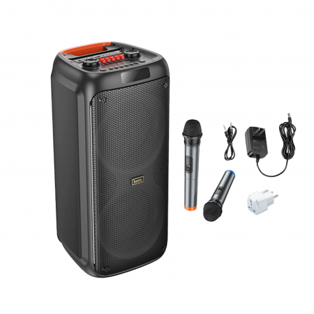 Портативная Bluetooth-колонка HA7 Leader – мощный звук и два беспроводных микрофона [2]