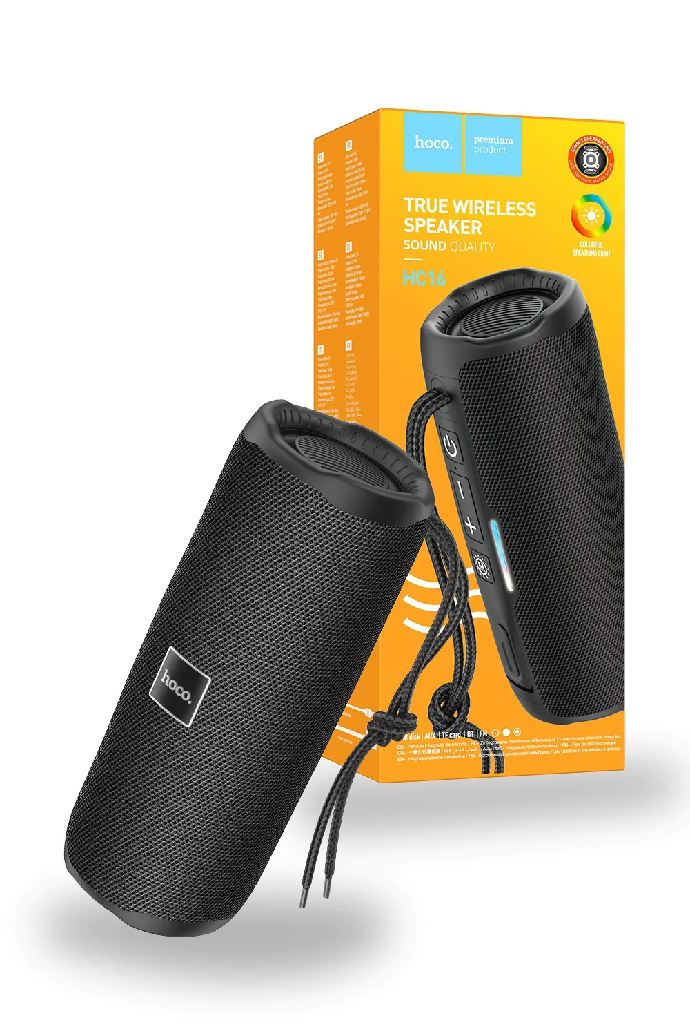Audio - HC16 Vocal sports BT speaker black