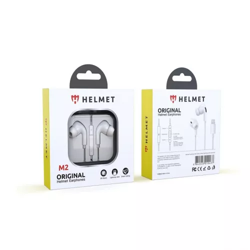Электроника - Helmet Earphones M2 Series Lightning, White
