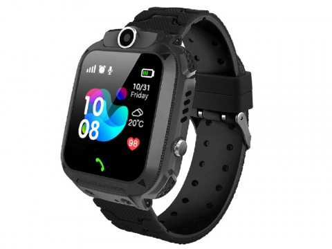Ceasuri inteligente pentru copii - Helmet Smart Kids Watch 2G-TD27, Black