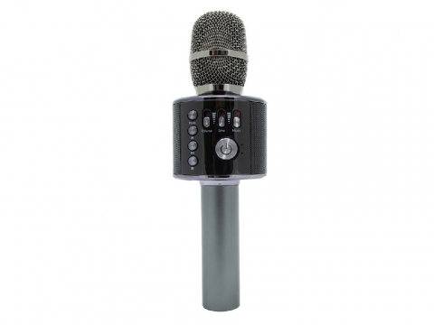 Boxe portabile - Helmet Wireless Karaoke Microphone H12 Black