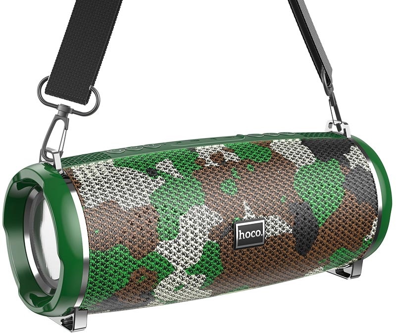 Hoco HC2 Xpress Boxă Bluetooth sport – Camouflage Green, 10 W, 2400 mAh, design militar ultra-rezistent [1]