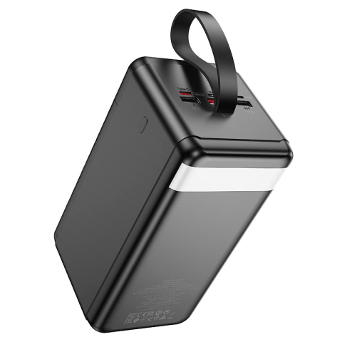 Аксессуары GSM - Пауэрбанк HOCO J123D Element 90000mAh, 22.5W + PD20W, с цифровым дисплеем – Энергия без границ!