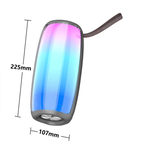 Портативная беспроводная колонка Hopestar P40 Pro 20 Вт Чёрная – Мощный звук, глубокий бас + RGB-подсветка для идеальных вечеринок! [3]