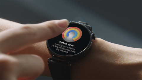 HUAWEI WATCH GT 4 41mm, Black with Fluoroelastomer Strap [2]