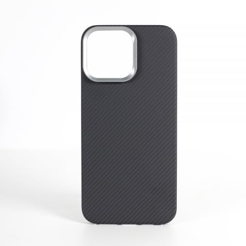 Huse pentru smartphone - Husă VANTA Carbon cu Suport Cameră 600D cu Magsafe pentru iPhone 16 Pro Max, Neagră