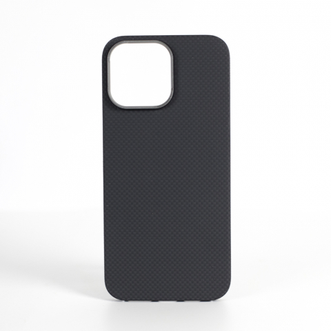 Huse pentru smartphone - Husă VANTA Carbon Inel Simplu 600D cu Magsafe pentru iPhone 16 Pro, Negru Simplu