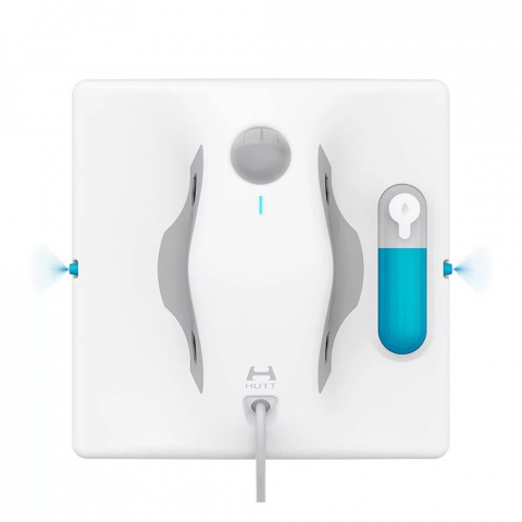 Hutt Robot Vacuum Cleaner for Window W8, White [0]