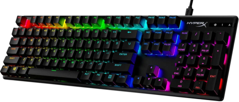 Tastatură Mecanică Gaming HYPERX Alloy Origins PBT (HyperX Aqua, US Layout) – Durabilitate extremă și precizie tactilă [2]