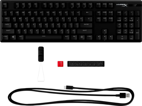 Tastatură Mecanică Gaming HYPERX Alloy Origins PBT (HyperX Aqua, US Layout) – Durabilitate extremă și precizie tactilă [9]
