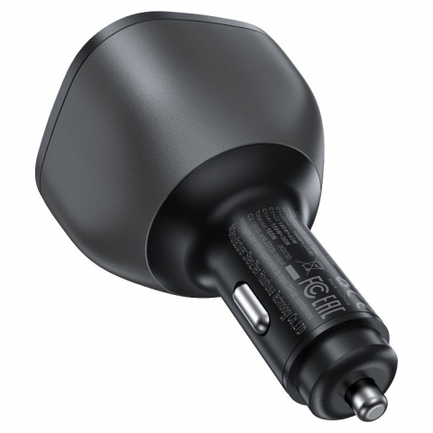Автомобильное зарядное устройство B14 165W 3-в-1 (2xUSB-C + USB-A) — Мощность, стиль и надёжность в дороге [2]