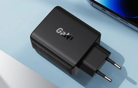 Încărcător PD45W GaN A61 (2USB-C + 2USB-A) (UE) – încărcător rapid, 4 porturi, USB-C, GaN [2]