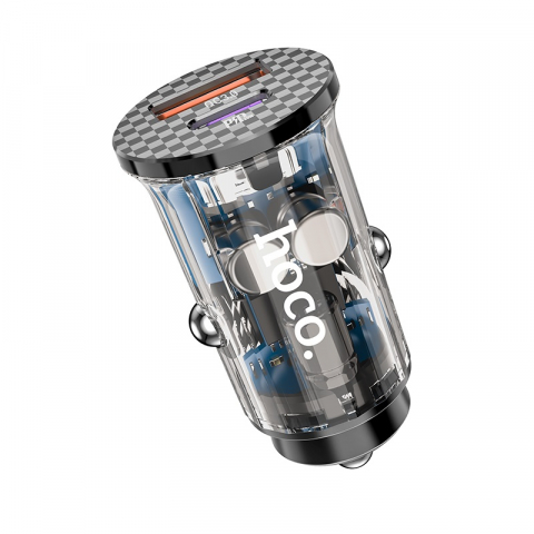 Incarcatoare auto - Încărcătorul auto HOCO DZ3 Max PD20W+QC3.0