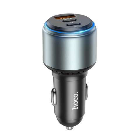 Încărcătorul auto HOCO NZ9 Galloper 95W cu 3 porturi (2xType-C + 1xUSB-A) [1]