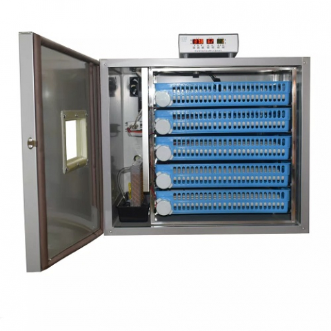 Produse pentru animale - Incubator automat pentru ouă Demetra DM-256 - uniformitate în ecloziune