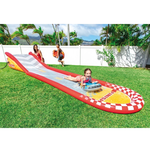INTEX Pista de apă gonflabilă Pistă de curse 561x119x76 cm cu 2 mașini, până la 100 kg, de la 6 ani. [4]