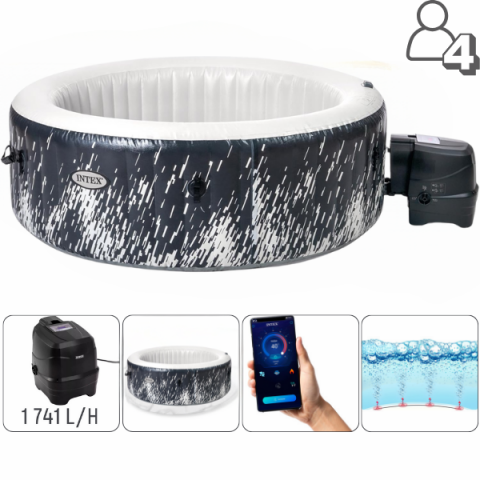 Sport și Agrement - INTEX PureSpa Bubble Glow Deluxe