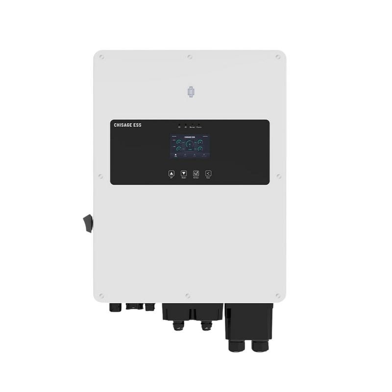 Invertoare - Invertor hibrid monofazat Chisage Jup-10G2-LE (10 kW Nominal, 15 kW Max PV, 2 MPPT, Smart Air Cooling, Alb)