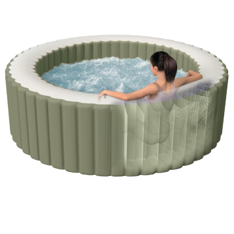 Надувное джакузи SPA INTEX Bubble Massage (216 x 71 см, 6 человек) [3]