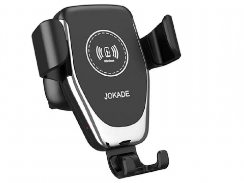 Încărcător Wireless - Jokade Car Wireless Charging Gravity 15W Baiye JH008, Black