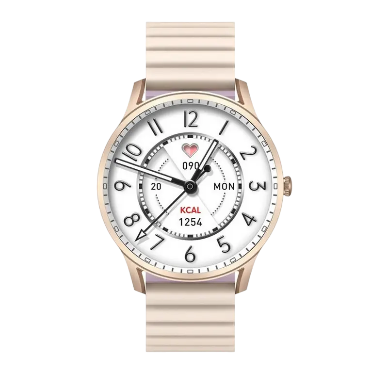 Умные часы Kieslect Lora, магнитный ремешок, золотой [6]