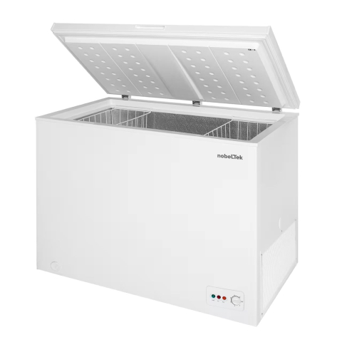 Electrocasnice - Ladă frigorifică Nobeltek NCF-295E (293 L, Funcție conversie Frigider/Congelator, Termostat reglabil, Iluminare LED, Clasa E, Alb)