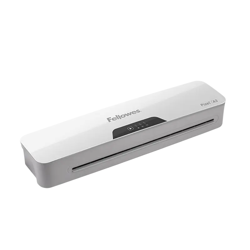 Laminatoare - Laminator Fellowes Pixel A3 (Laminare Caldă/Rece, Format max. A3, 80-125 microni, 30 cm/min, Alb)