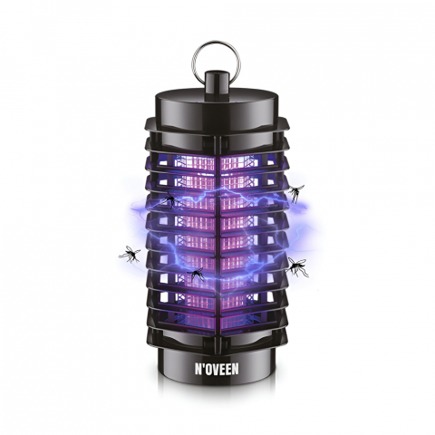 Лампа против комаров NOVEEN IKN201 LED, до 40 м², Черный – Эффективность и легкость в использовании [1]