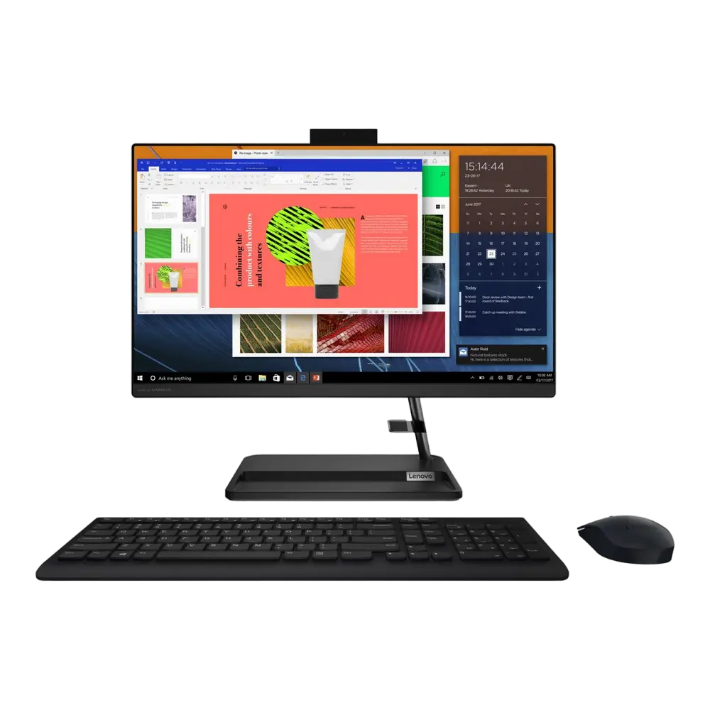 Electronice - Lenovo AIO IdeaCentre 3 22IAP7 Black (21.5" FHD IPS Core i3-1215U  1.2-4.4GHz, 8GB, 256GB, No OS)