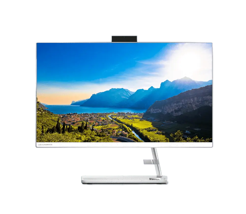 Electronice - Lenovo AIO IdeaCentre 3 27ALC6 White (27" FHD IPS Ryzen 3 7330U 2.3-4.3GHz, 8GB, 512GB, No OS)
