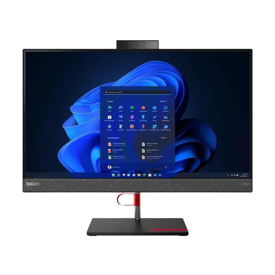 Electronice - Lenovo AIO ThinkCentre neo 50a Black (23.8" FHD IPS Core i7-12700H, 16GB, 512GB, DVD-RW, No OS)
