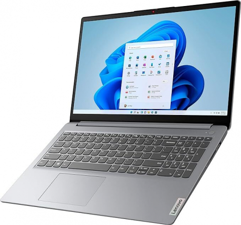 Lenovo IdeaPad 1 15ALC7 AMD Ryzen 7 5700U 4.3 GHz, 15.6", Full HD, 16GB DDR4, 1TB SSD, AMD Radeon Graphics, No OS, Cloud Grey [4]