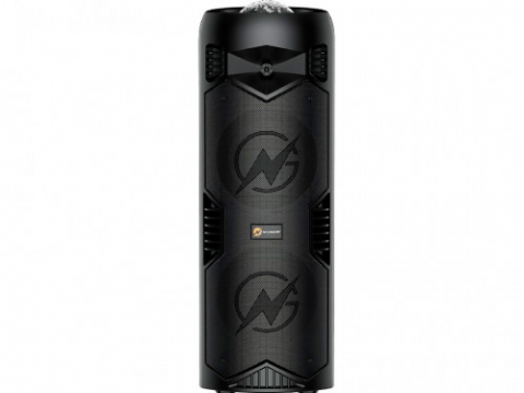 LGP-5150 negru, 200W, Microfon wireless (Boxă portabilă Bluetooth cu microfon wireless, 6"X2+1 difuzoare, 7.4V/3000mAh) [2]